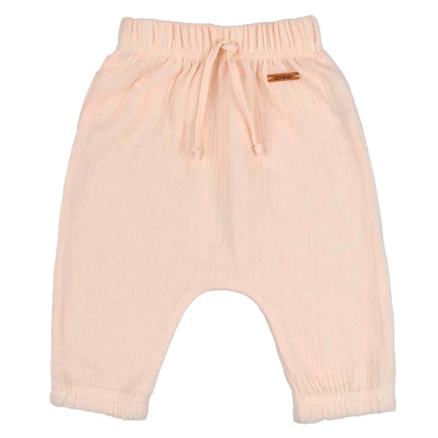 Штанишки муслиновые для малышей Leo 2003А-1 экрю 1